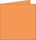 Carte pliée Pollen 160x160, 210 g/m², coloris clémentine, en paquet cellophané de 25,image 1