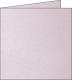 Carte pliée Pollen 160x160, 210 g/m², coloris rose poudré irisé, en paquet cellophané de 25,image 1