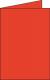 Carte pliée Pollen 110x155, 210 g/m², coloris rouge corail, en paquet cellophané de 25,image 1