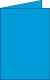 Carte pliée Pollen 110x155, 210 g/m², coloris bleu turquoise, en paquet cellophané de 25,image 1