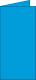 Carte pliée Pollen 106x213, 210 g/m², coloris bleu turquoise, en paquet cellophané de 25,image 1