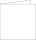 Carte pliée Pollen 135x135, 210 g/m², coloris blanc, en paquet cellophané de 25,image 1