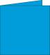 Carte pliée Pollen 135x135, 210 g/m², coloris bleu turquoise, en paquet cellophané de 25,image 1