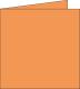 Carte pliée Pollen 135x135, 210 g/m², coloris clémentine, en paquet cellophané de 25,image 1