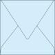 Enveloppe Pollen 140x140, 120 g/m², coloris bleu, en paquet cellophané de 20,image 1
