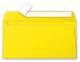 Enveloppe Pollen 110x220, 120 g/m², coloris jaune soleil, en paquet cellophané de 20,image 1