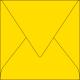 Enveloppe Pollen 140x140, 120 g/m², coloris jaune soleil, en paquet cellophané de 20,image 1