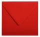Enveloppe Pollen 140x140, 120 g/m², coloris rouge groseille, en paquet cellophané de 20,image 2