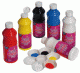 Set de 6 flacons de peinture acrylique brillante Glossy, 500 ml, coloris assortis,image 1