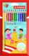 Etui de 12 crayons de couleur triangulaires Trio long, couleurs assorties (12) + taille-crayon,image 1