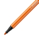 Feutre Pen 68, pointe M, couleur orange foncé,image 3