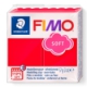Pâte à cuire FIMO Soft, pain de 57 g, couleur rouge indien,image 1