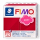 Pâte à cuire FIMO Soft, pain de 57 g, couleur rouge cerise,image 1