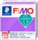 Pâte à cuire FIMO Effect, pain de 57 g, couleur violet translucide,image 1