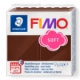 Pâte à cuire FIMO Soft, pain de 57 g, couleur chocolat,image 1