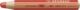 Etui de 10 crayons de couleur aquarellables Woody 3-in-1, rond, couleurs assorties (10) + taille-crayon,image 2