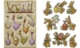 Planche de 8 stickers Magic, motif Lapins de Pâques,image 1