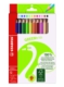 Etui carton de 12 crayons de couleur GREENtrio, couleurs assorties (12),image 1