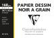 Pochette de 8 feuilles de papier Etival Color, 160 g/m², A3, coloris noir,image 1