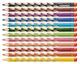 Etui de 12 crayons de couleur ergonomiques EASYcolors DROITIER, couleurs assorties (12) + taille-crayon,image 2