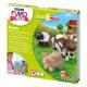 Pâte à cuire FIMO Kids, kit Form & Play Farm, incl. 4 pains 42 g coloris assortis + instructions,image 1