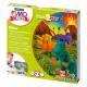 Pâte à cuire FIMO Kids, kit Form & Play Dino, inc. 4 pains 42 g coloris assortis + instructions,image 1