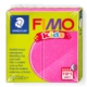 Pâte à cuire FIMO Kids, pain de 42 g, couleur rose pailleté,image 1