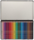 Boîte métal de 36 crayons de couleur aquarellables Aquacolor ARTY, coloris assortis (36),image 2