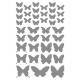 Initial, sachet de 160 gommettes or/argent (4 planches 10,5x16cm), thème Papillons,image 2