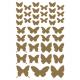 Initial, sachet de 160 gommettes or/argent (4 planches 10,5x16cm), thème Papillons,image 3