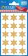 Etui de 30 mini stickers de Noël ZDesign, décor Etoiles dorées,image 1