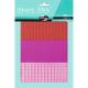 Square Stick', sachet de 252 carrés 10x10mm (1 planche 14,8x21cm), coloris rouge/rose,image 1