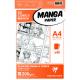 Etui de 40 feuilles de papier Manga 200g/m², format A4, sans marquage,image 1