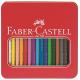 Boîte métal de 16 crayons de couleur Jumbo Grip, coloris assortis,image 1