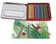 Boîte métal de 16 crayons de couleur Jumbo Grip, coloris assortis,image 2