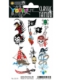 Etui de 9 tatouages Colour Pirats (1 feuille),image 1