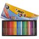 Etui tiroir de 24 feutres de coloriage Visacolor XL ECOlutions, pointe ogive, coloris assortis,image 1