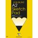 Bloc encollé Goldline Sketch Pad A2, 60 feuilles 95 g/m², uni,image 1
