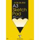 Bloc encollé Goldline Sketch Pad A3, 60 feuilles 95 g/m², uni,image 1