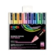 Etui de 8 marqueurs peinture Posca 5M, pointe conique 1,8 à 2,5 mm, coloris pastels assortis,image 1