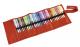 Rollerset rouge de 30 feutres Pen 68, pointe M, encres 30 coul. dont 5 fluos, coloris assortis,image 2