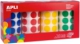 Pack de 4 x 1770 gommettes rondes, diam. 20 mm, en rouleau, coloris assortis,image 1