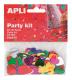 Sachet de 14 g de confettis coeurs Ø 15 mm, coloris assortis,image 1
