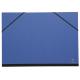 Carton à dessin couleur à élastiques, 26x33 - A4+, coloris bleu nuit,image 1