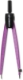 Compas Noris 550, violet métallique + 1 étui de mine,image 2