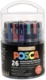 Pot de 26 marqueurs peinture Posca XL Festif 3M/5M, coloris assortis,image 1