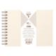 Album spiralé de 40 feuilles de papier blanc, 200 g/m², 21x16, coloris ivoire irisé,image 1