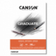 Bloc 40 feuilles Canson® Graduate Croquis A4 96g/m², grain léger blanc,image 1