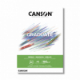 Bloc 30 feuilles Canson® Graduate Dessin A5 160g/m², grain léger blanc,image 1