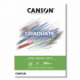 Bloc 30 feuilles Canson® Graduate Dessin A4 160g/m², grain léger blanc,image 1